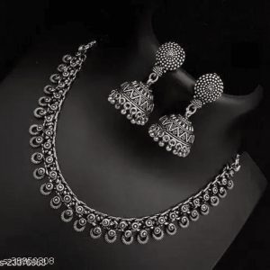 Twinkling Oxidized Jewellery Set