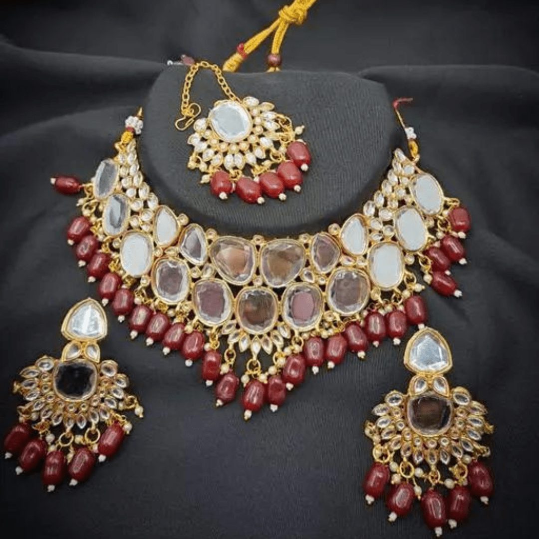 Heavy Polki Choker Set