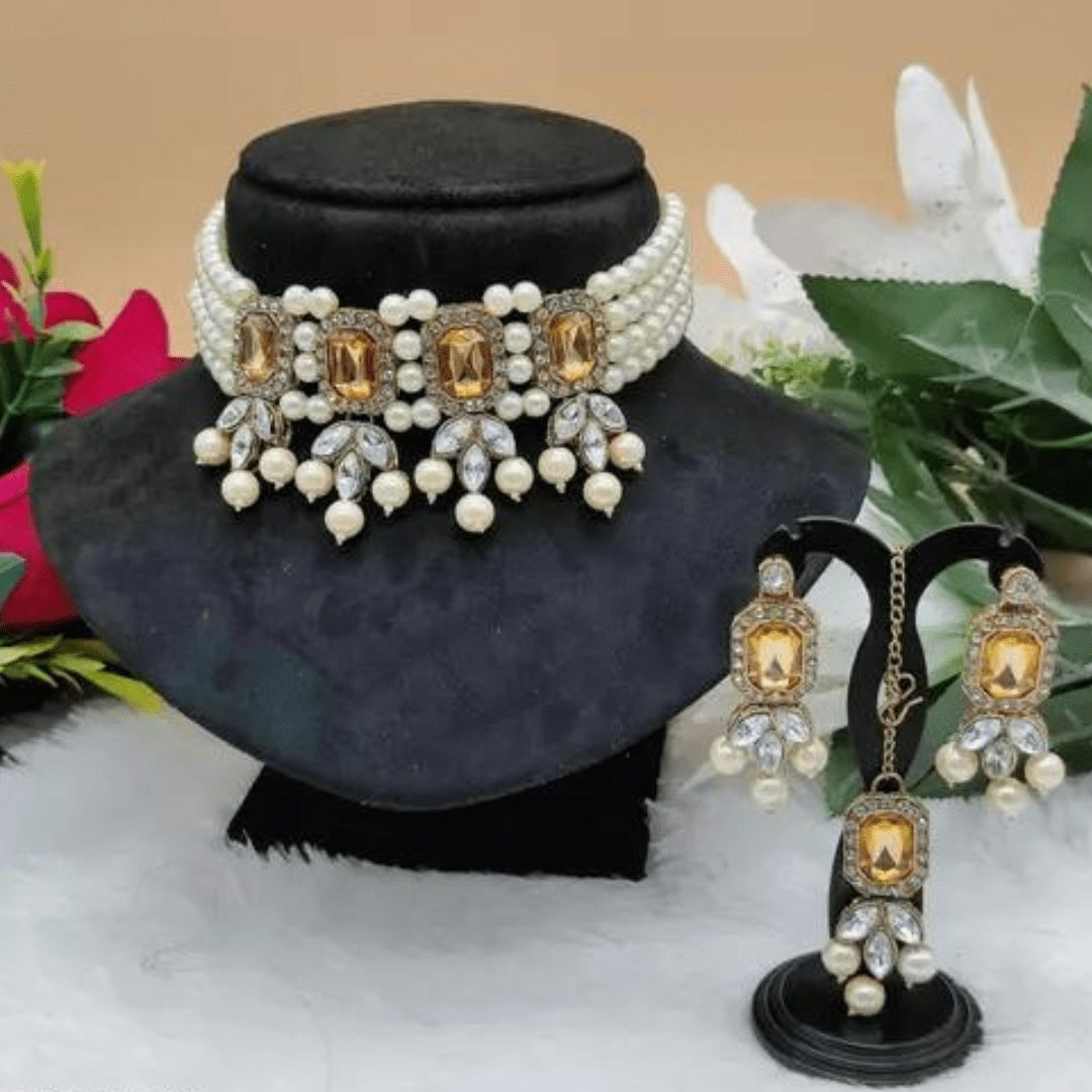 Graceful Gems Choker Set - Image 3