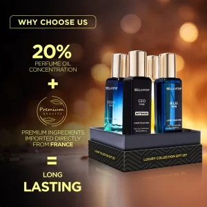 KHARIDLE Bellavita Luxury Collection Gift Set 4 x 20ml