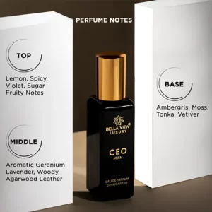 KHARIDLE Bellavita DATE Woman + CEO Man Perfume Combo for Men & Women 20ML Each