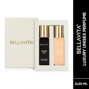 KHARIDLE Bellavita CEO Man + GLAM Woman Perfume Combo for Men & Women  20ML Each