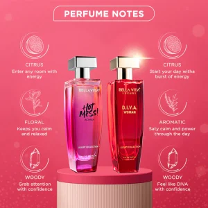 KHARIDLE Bella Vita Hot & Classy Perfume Set - 2 x 50ml