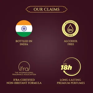 KHARIDLE Bella Vita TAAJ Gold OUD Attar - 12ml