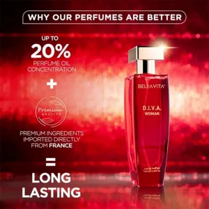 KHARIDLE Bellvaita Perfume Luxury DIVA Perfume for Women