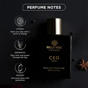Bella Vita Luxury Goalsetter combo for him and her with ROSE Woman 100 ml + CEO MAN 100 ml Perfume (Pack of 2)