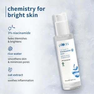 Plum 3% Niacinamide Face Toner with Rice Water