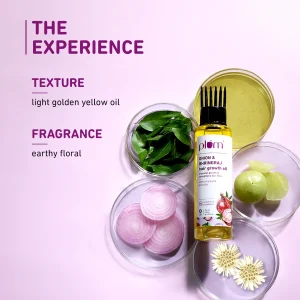 Plum Onion & Bhringraj Hair Growth Oil