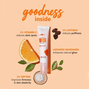 Plum Dark Circles Cream with Vitamin C & Caffeine