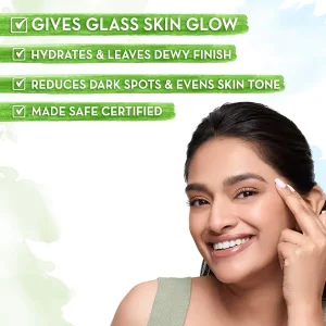 Mamaearth Rice Water Dewy Active Serum With Rice Water & 10% Niacinamide For Glass Skin - 50 ml
