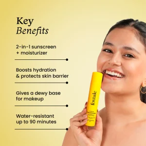 Foxtale SPF 70 Dewy Finish Sunscreen