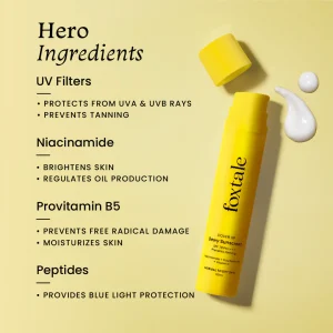 Foxtale SPF 70 Dewy Finish Sunscreen