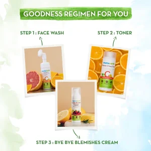 Mamaearth Bye Bye Blemishes Face Cream for Reducing Pigmentation and Blemishes with Mulberry Extract and Vitamin C -30g