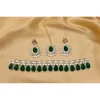 Teardrop Green Choker Set