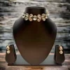 Classic White Kundan Choker Set