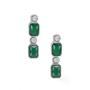 Elegant Emerald Choker Set