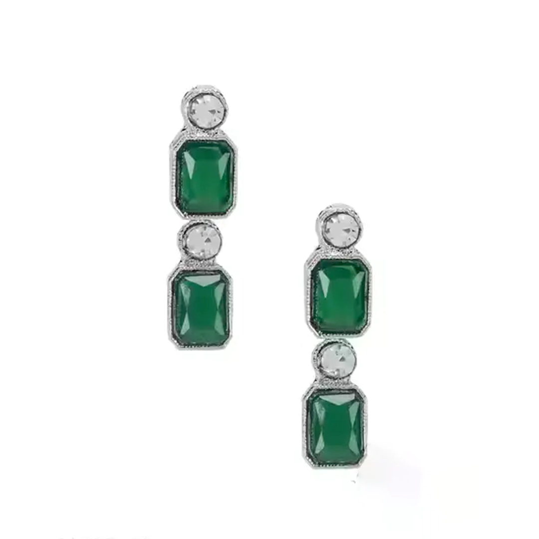 Elegant Emerald Choker Set - Image 2