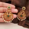 Royal Peacock Antique Earrings